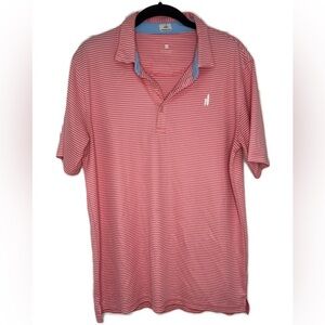 Johnnie-O Hangin’ Out Striped Polo. Boys size 16